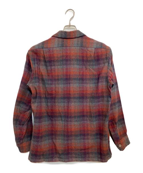 PENDLETON（ペンドルトン）PENDLETON (ペンドルトン) 70's ウールボードシャツ レッド サイズ:SIZE US Mの古着・服飾アイテム