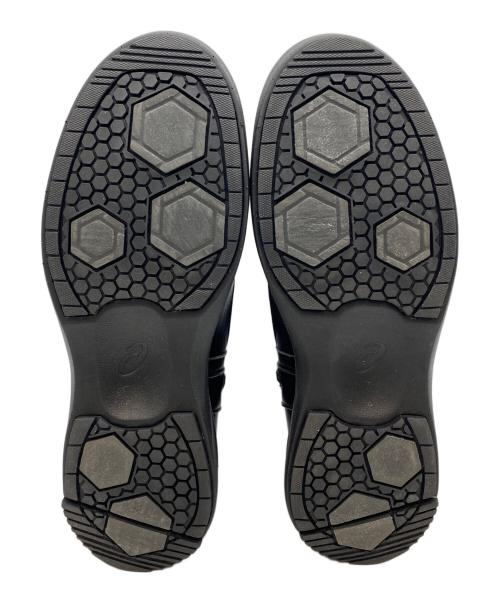 asics（アシックス）asics (アシックス) サイドゴアブーツ　ペダラ コンフェザー ブラック サイズ:22.5の古着・服飾アイテム