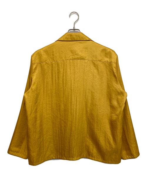 6(ROKU)（ロク）6(ROKU) (ロク) SATIN PIPING SHIRT イエロー サイズ:SIZE Freeの古着・服飾アイテム