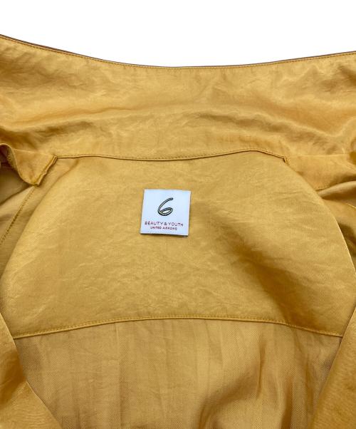 6(ROKU)（ロク）6(ROKU) (ロク) SATIN PIPING SHIRT イエロー サイズ:SIZE Freeの古着・服飾アイテム