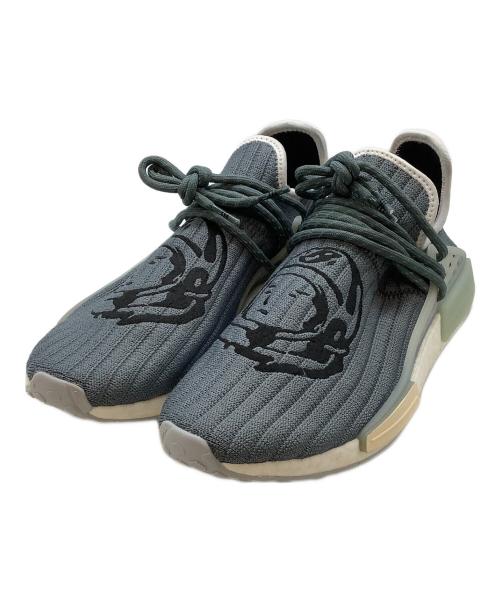 adidas（アディダス）adidas (アディダス) BILLIONAIRE BOYS CLUB (ビリオネアボーイズクラブ) HU NMD ブルー サイズ:27.5㎝ 未使用品の古着・服飾アイテム