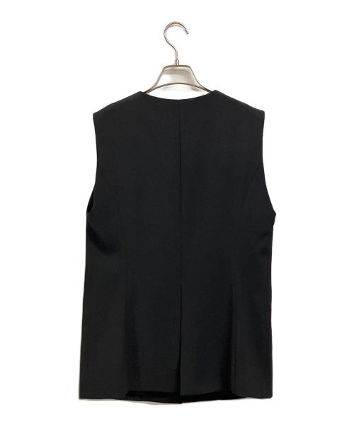 Spick and Span（スピック＆スパン）Spick and Span (スピック＆スパン) PEカルゼVカラージレ ブラック サイズ:SIZE Freeの古着・服飾アイテム