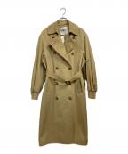 ZARAザラ）の古着「オーバーサイズドトレンチコート」｜ベージュ