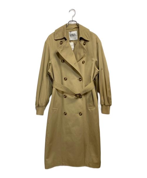 ZARA（ザラ）ZARA (ザラ) オーバーサイズドトレンチコート ベージュ サイズ:SIZE EUR S 未使用品の古着・服飾アイテム