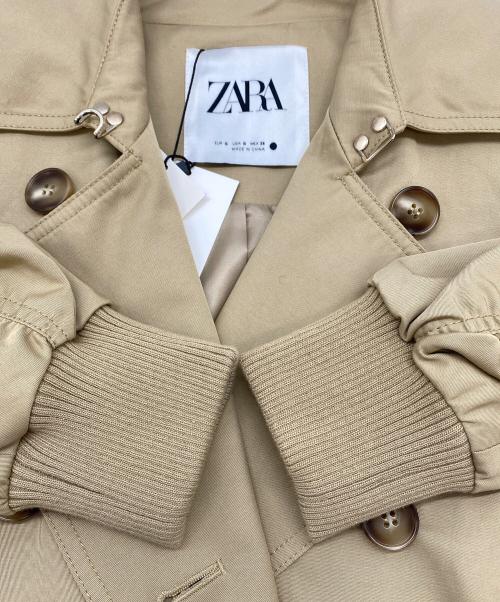 ZARA（ザラ）ZARA (ザラ) オーバーサイズドトレンチコート ベージュ サイズ:SIZE EUR S 未使用品の古着・服飾アイテム