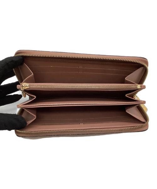 LOUIS VUITTON（ルイ ヴィトン）LOUIS VUITTON (ルイ ヴィトン) ジッピーウォレット ローズヴェルール ブラウンの古着・服飾アイテム