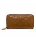 LOUIS VUITTON (ルイ ヴィトン) ジッピーウォレット ローズヴェルール ブラウン：8000円