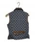 CELINE (セリーヌ) レザートリミングデニムベスト インディゴ サイズ:40：18000円