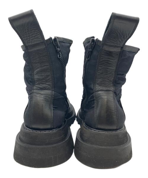 JULIUS（ユリウス）JULIUS (ユリウス) サイドジップコンバットブーツ ブラック サイズ:SIZE 1 (S)の古着・服飾アイテム