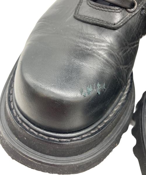 JULIUS（ユリウス）JULIUS (ユリウス) サイドジップコンバットブーツ ブラック サイズ:SIZE 1 (S)の古着・服飾アイテム