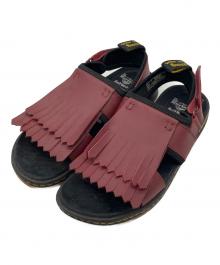 Dr.Martens（ドクターマーチン）の古着「ROSALIND レザーキルトサンダル」｜ブラウン
