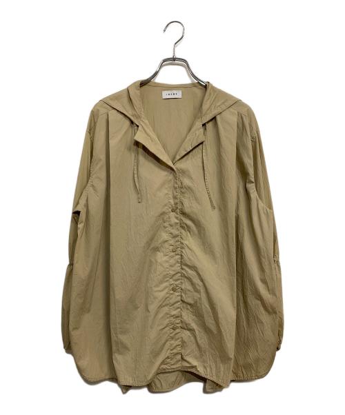 IRENE（アイレネ）IRENE (アイレネ) Aライン フーデッドジャケット ベージュ サイズ:SIZE 36 (S)の古着・服飾アイテム