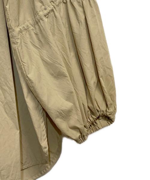 IRENE（アイレネ）IRENE (アイレネ) Aライン フーデッドジャケット ベージュ サイズ:SIZE 36 (S)の古着・服飾アイテム