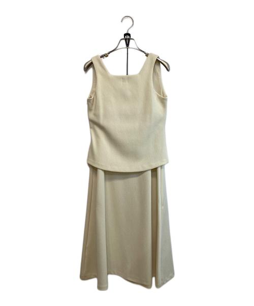 Ron Herman（ロンハーマン）Ron Herman (ロンハーマン) 楊柳ダブルフェイス スカートセット アイボリー サイズ:SIZE XSの古着・服飾アイテム