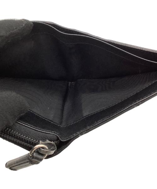 PRADA（プラダ）PRADA (プラダ) 2つ折り財布 ブラックの古着・服飾アイテム