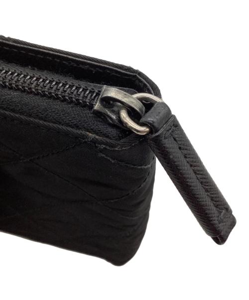 PRADA（プラダ）PRADA (プラダ) 2つ折り財布 ブラックの古着・服飾アイテム