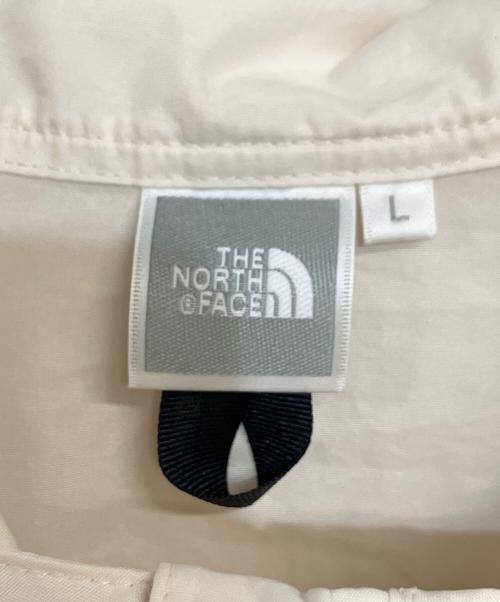 THE NORTH FACE（ザ ノース フェイス）THE NORTH FACE (ザ ノース フェイス) ショートコンパクトジャケット アイボリー サイズ:Lの古着・服飾アイテム