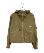 THE NORTH FACEザ ノース フェイス）の古着「ショートコンパクトジャケット」｜カーキ