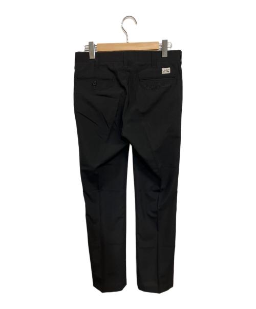 WACKO MARIA（ワコマリア）WACKO MARIA (ワコマリア) ノープリーツ トラウザーズ ブラック サイズ:SIZE Sの古着・服飾アイテム