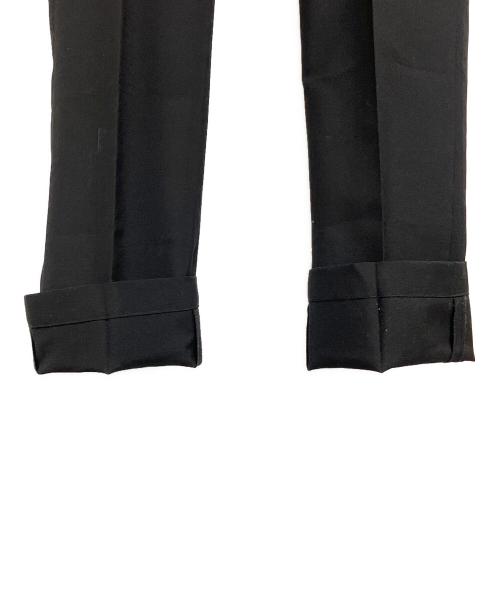 WACKO MARIA（ワコマリア）WACKO MARIA (ワコマリア) ノープリーツ トラウザーズ ブラック サイズ:SIZE Sの古着・服飾アイテム