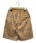 BURBERRY (バーバリー) チェックジャージーショーツ ブラウン サイズ:SIZE XS：50000円