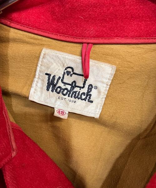 WOOLRICH（ウールリッチ）WOOLRICH (ウールリッチ) 60-70'sウールハンティングジャケット レッド サイズ:48の古着・服飾アイテム