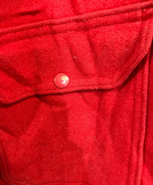 WOOLRICH（ウールリッチ）WOOLRICH (ウールリッチ) 60-70'sウールハンティングジャケット レッド サイズ:48の古着・服飾アイテム