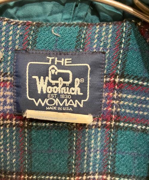 WOOLRICH（ウールリッチ）WOOLRICH (ウールリッチ) 80's裏ブランケットジャケット ブルー サイズ:Lの古着・服飾アイテム