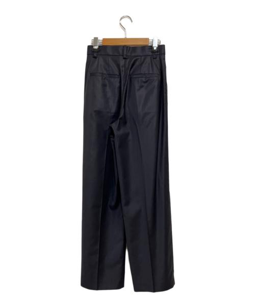 STUNNING LURE（スタニングルアー）STUNNING LURE (スタニングルアー) チンツワイドテーパードパンツ ダークパープル サイズ:SIZE 0の古着・服飾アイテム