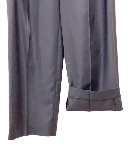 STUNNING LURE（スタニングルアー）STUNNING LURE (スタニングルアー) チンツワイドテーパードパンツ ダークパープル サイズ:SIZE 0の古着・服飾アイテム