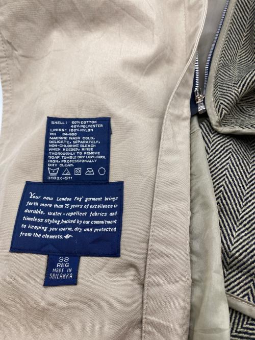 london fog（ロンドンフォグ）london fog (ロンドンフォグ) 90's トレンチコート ベージュ サイズ:SIZE 38の古着・服飾アイテム
