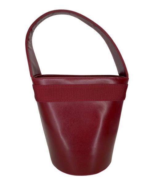 Salvatore Ferragamo（サルヴァトーレ フェラガモ）Salvatore Ferragamo (サルヴァトーレ フェラガモ) ハンドバッグ レッドの古着・服飾アイテム