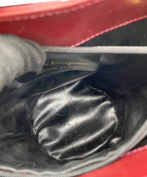 Salvatore Ferragamo（サルヴァトーレ フェラガモ）Salvatore Ferragamo (サルヴァトーレ フェラガモ) ハンドバッグ レッドの古着・服飾アイテム