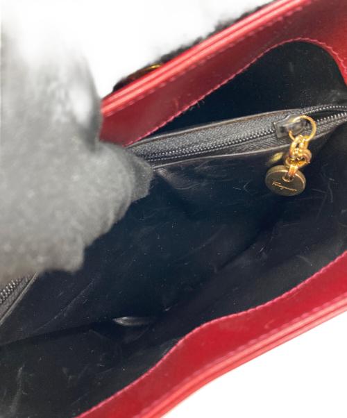 Salvatore Ferragamo（サルヴァトーレ フェラガモ）Salvatore Ferragamo (サルヴァトーレ フェラガモ) ハンドバッグ レッドの古着・服飾アイテム