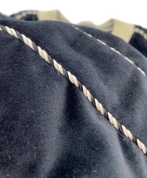 TAILOR TOYO（テーラー東洋）TAILOR TOYO (テーラー東洋) Mid 1950s Style Velveteen Souvenir Jacket ブラック×ブルー サイズ:SIZE Mの古着・服飾アイテム