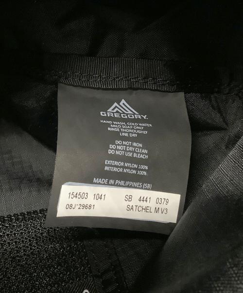 GREGORY（グレゴリー）GREGORY (グレゴリー) ショルダーバッグ　サッチェルM ブラックの古着・服飾アイテム