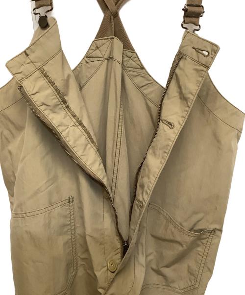 BEAMS BOY（ビームスボーイ）BEAMS BOY (ビームスボーイ) タイプライター ミリタリー オーバーオール ベージュ サイズ:SIZE Freeの古着・服飾アイテム