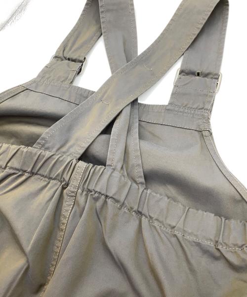 BEAMS BOY（ビームスボーイ）BEAMS BOY (ビームスボーイ) シャンブレー ユーロミリタリーオーバーオール グレー サイズ:SIZE Freeの古着・服飾アイテム