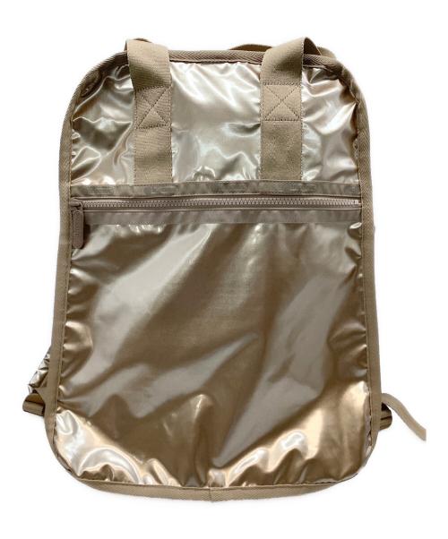 LeSportsac（レスポートサック）LeSportsac (レスポートサック) ひとりっぷ (ヒトリップ) リュック ゴールドの古着・服飾アイテム