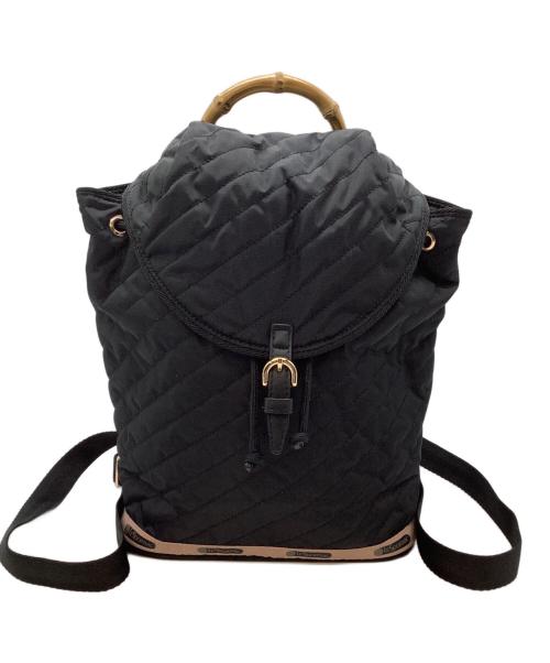 LeSportsac（レスポートサック）LeSportsac (レスポートサック) デイリーバックパック　アトリエ ブラックの古着・服飾アイテム