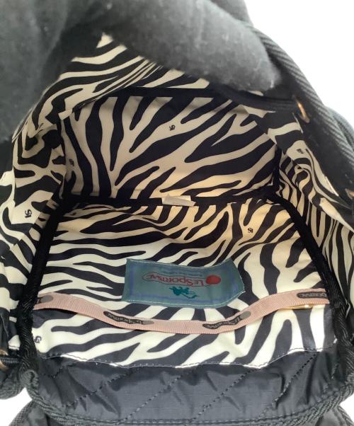 LeSportsac（レスポートサック）LeSportsac (レスポートサック) デイリーバックパック　アトリエ ブラックの古着・服飾アイテム