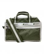 LeSportsacレスポートサック）の古着「ミニダッフルクロスボディバッグ」｜グリーン×ホワイト