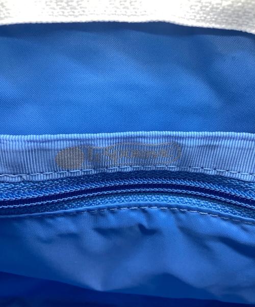 LeSportsac（レスポートサック）LeSportsac (レスポートサック) ミニダッフルクロスボディバッグ グリーン×ホワイトの古着・服飾アイテム