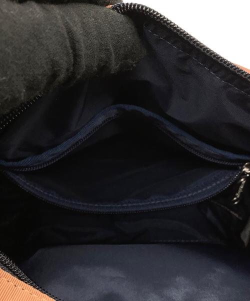 LeSportsac（レスポートサック）LeSportsac (レスポートサック) ミニサッチェルバッグ モスグリーン×ブラウンの古着・服飾アイテム