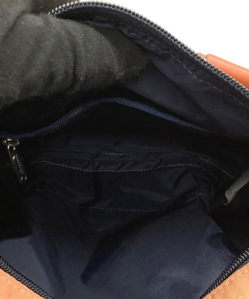 LeSportsac（レスポートサック）LeSportsac (レスポートサック) ミニサッチェルバッグ モスグリーン×ブラウンの古着・服飾アイテム