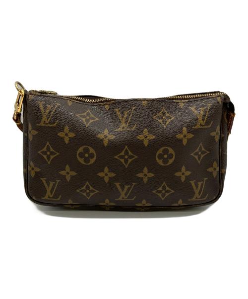 LOUIS VUITTON（ルイ ヴィトン）LOUIS VUITTON (ルイ ヴィトン) ポーチ ブラウンの古着・服飾アイテム