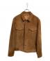 LEVI'S PReMIUM（リーバイス プレミアム）の古着「Type 3 Suede Trucker Jacket」｜ブラウン