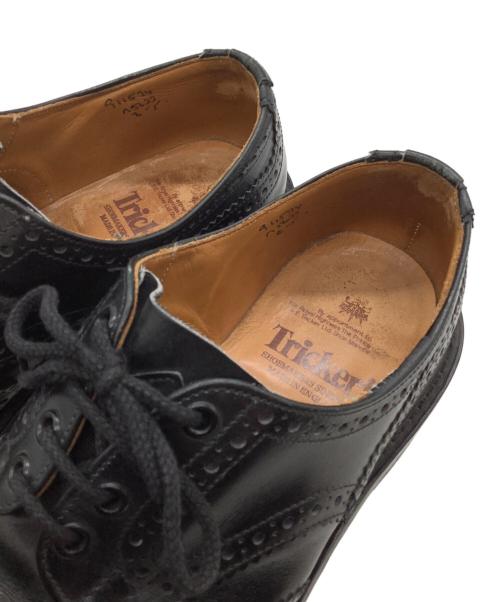 Tricker's（トリッカーズ）Tricker's (トリッカーズ) BOURTON カントリーシューズ ブラック サイズ:UK8.5の古着・服飾アイテム