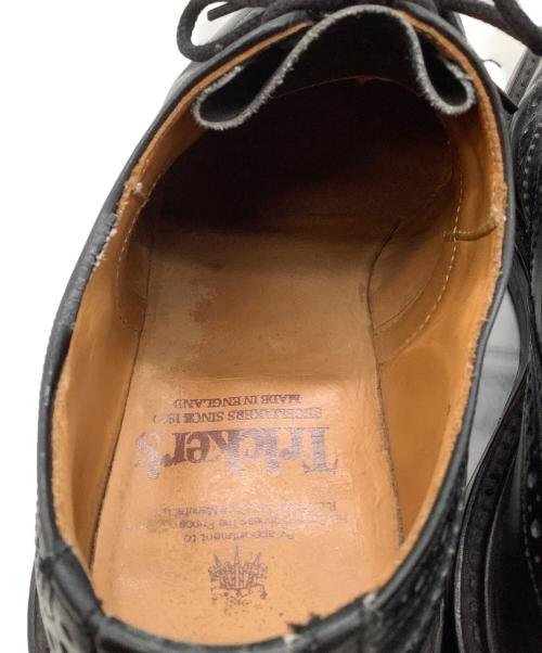 Tricker's（トリッカーズ）Tricker's (トリッカーズ) BOURTON カントリーシューズ ブラック サイズ:UK8.5の古着・服飾アイテム