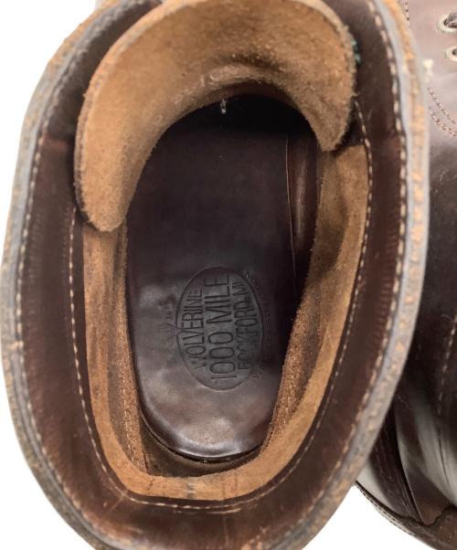 wolverine 1000mile（ウルヴァリン1000マイル）wolverine 1000mile (ウルヴァリン1000マイル) ブーツ ブラウン サイズ:SIZE 8 1/2の古着・服飾アイテム